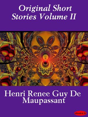 cover image of Original Short Stories, Volume II